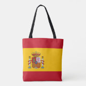 Spaanse vlag tote bag (Achterkant)