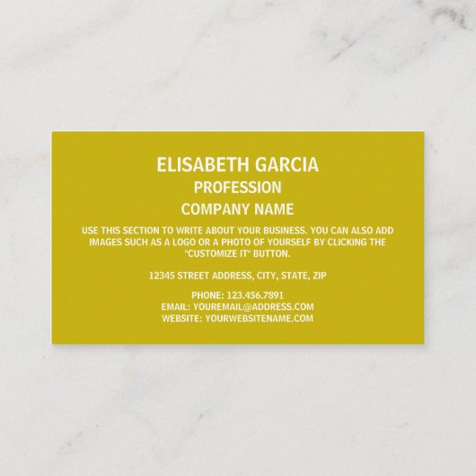 Spaanse vlag, vlag van Spanje Visitekaartje (Achterkant)