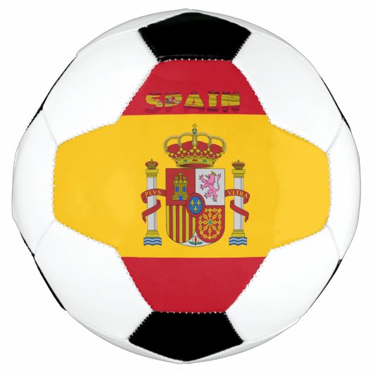 Spaanse vlag voetbal (Voorkant)
