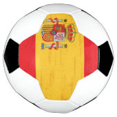 Spaanse vlag voetbal (Gedraaid)