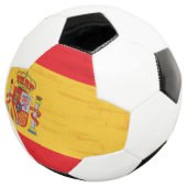 Spaanse vlag voetbal (Drie kwart)