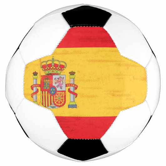 Spaanse vlag voetbal (Voorkant)