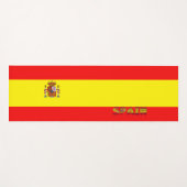 Spaanse vlag yogamat (Voorkant (horizontaal))