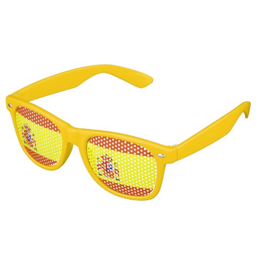 Spaanse vlag zonnebril (Gekanteld)