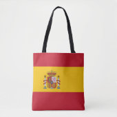 Spaanse vlagzakken tote bag (Voorkant)