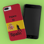 Spaanse Voetbal, aanpasbaar  Case-Mate iPhone Case
