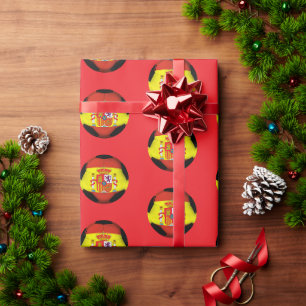 Spaanse Voetbal Cadeaupapier