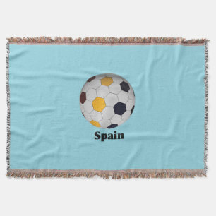 Spaanse voetbal deken