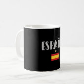 Spaanse Voetbal Fan T-shirt Vlag Koffiemok (Voorkant links)