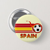 Spaanse Voetbal Knop Ronde Button 5,7 Cm (Voorkant /achterkant)