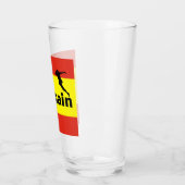 Spaanse voetballer Glass Glas (Links)