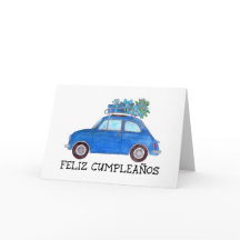 Spaanse vogelretro Fiat 500