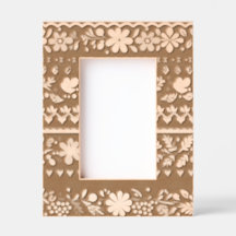 Spaanse volkskunst geïnspireerde bloemen