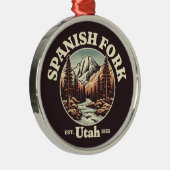 Spaanse vork, Utah Metalen Ornament (Rechts)