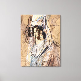 Spaanse vrouw | Francis Picabia | Canvas Afdruk