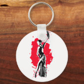 spaanse vrouw sleutelhanger (Voorkant)