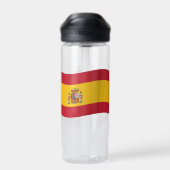 Spaanse wapenmunt, vlag, Spanje Waterfles (Achterkant)