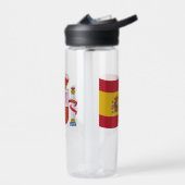 Spaanse wapenmunt, vlag, Spanje Waterfles (Links)