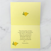 Spaanse waterhond en gele rozen - Groot Kaart (Binnen)