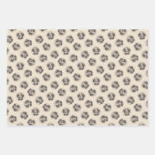 Spaanse Waterhond Schilderen Bruine Bicolor Dog Ar Inpakpapier Vel (Voorkant)