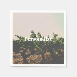 Spaanse wijngaard servetten