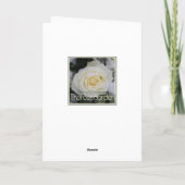 Spaanse winterkerstkaart voor roos feestdagen kaart (Achterkant)