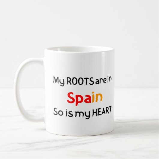 spaanse wortels koffiemok (Links)