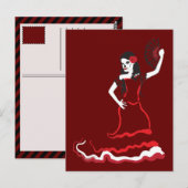 spaanse zeemeeuw briefkaart (Voorkant / Achterkant)