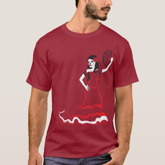 spaanse zeemeeuw t-shirt (Voorkant)