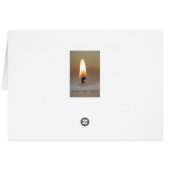 spaanse zwarte kerstkaart voor kerstmis (Achterkant Horizontaal)