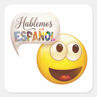 Spaansleraar Hispanic Heritage Language Vierkante Sticker