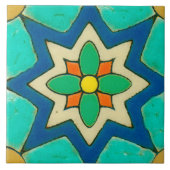 Spaanstalige keramische foto's tegeltje (Voorkant)