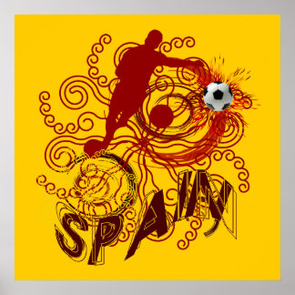 Spaanstalige Spaanse kunstexplosie Poster