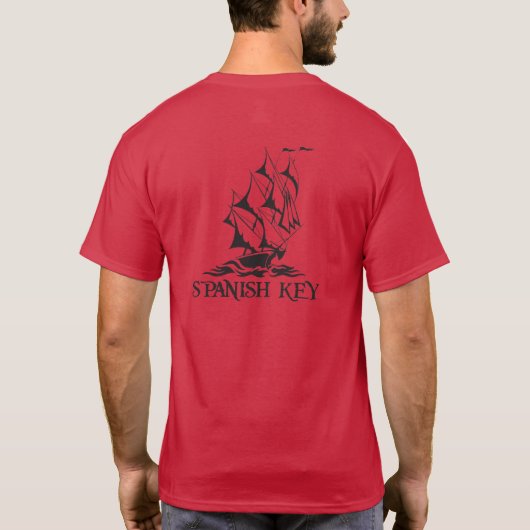 Spaanstalige T-Shirt - Zwarte Logo (Achterkant)