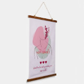 Spaanstalige tekst | Inspirerend citaatbeheer Hangend Wandkleed (Gebogen)