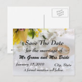 Spaar de Dag Postkaart Aankondigingskaart (Voorkant / Achterkant)