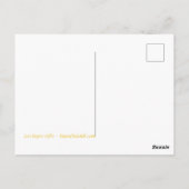 Spaar de datum alle gelegenheden briefkaart (Achterkant)