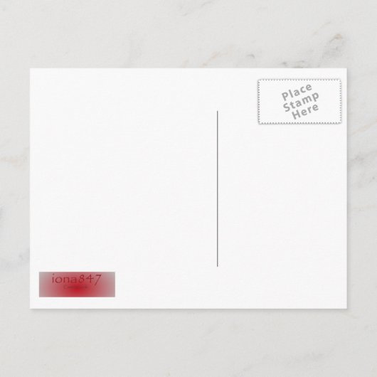 Spaar De Datum Postkaart Aankondigingskaart (Achterkant)