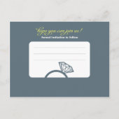 Spaar de datum - Trouwautomaat Aankondigingskaart (Achterkant)