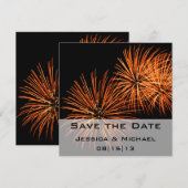Spaar de Datum Vuurwerk 2 Aankondiging (Voorkant / Achterkant)