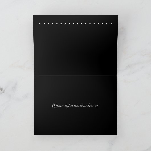 Spaar-de-datumkaart Aankondiging (Binnen)