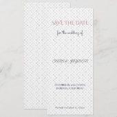 Spaar de datumkaarten & magneten | Foto-uitnodigin Save The Date (Voorkant / Achterkant)