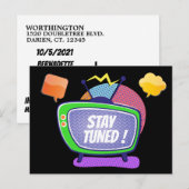 SPAAR DEZE DATUM Postkaart (Voorkant / Achterkant)