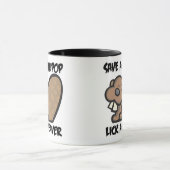 Spaar een Lolly Lik een Bever Mok (Midden)