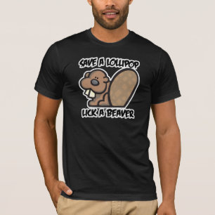 Spaar een Lolly Lik een Bever T-shirt