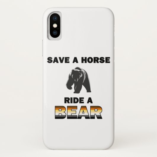 Spaar Een Paard Case-Mate iPhone Case (Achterkant)