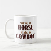 Spaar Een Paard Koffiemok (Links)