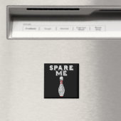 Spaar Me Grappig Bowling Team Vintage  Magneet (Insitu (Vaatwasser))