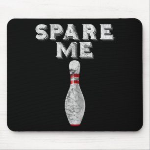 Spaar Me Grappig Bowling Team Vintage Muismat