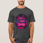 Spaar Me Ik Heb Op Verstand Gestemd T-shirt (Voorkant)